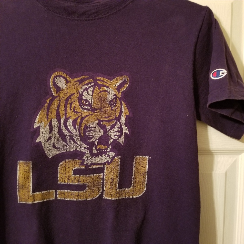 Champion LSU distressed T size small - Picture 5 of 5